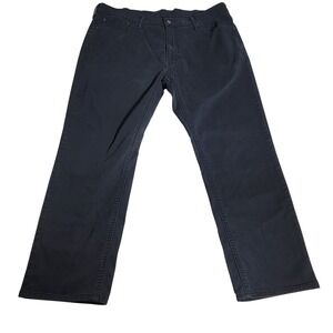Levis 541 Athletic Taper Mens Jeans 40x30 Black Stretch‎ Denim Pants